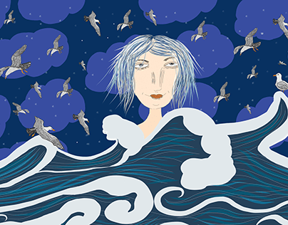 The woman of the sea
