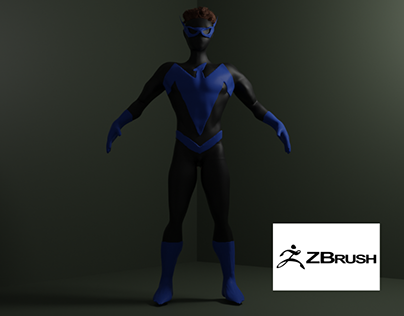 Project thumbnail - DC - Nightwing/Robin Suit Sculp