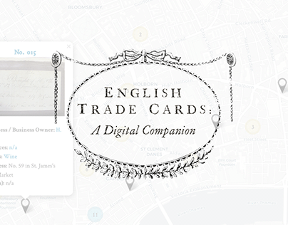 English Trade Cards: A Digital Companion