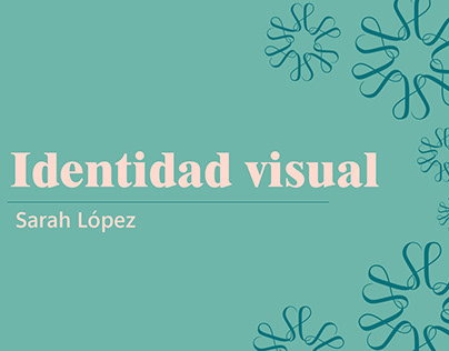Identidad Visual Sarah López