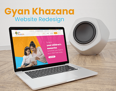 Gyan Khazana Website Redesign