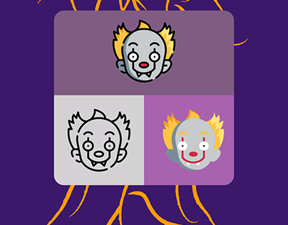 Project thumbnail - HALLOWEEN LINE ICONS