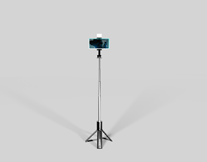 Selfie stick 3D modling