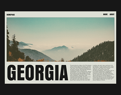 Georgia history "paper design"