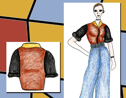 Modern 80's & 90's Fashion Sketches