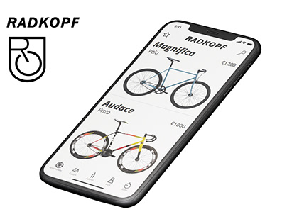 Radkopf Custom Fahrrad App