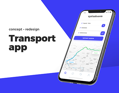 Transport app - concept redesign