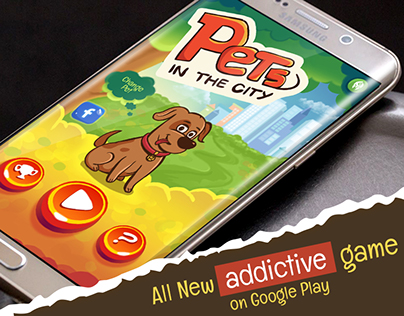 Pets in the city - Android Game
