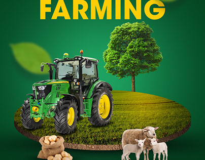 Organic Farming Poster Design
