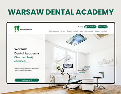 Dental clinic website