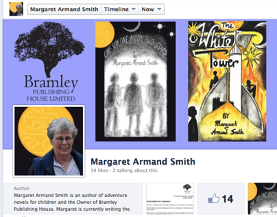 Facebook Page Design for Childrens Author