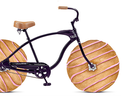 The Donut wheels "ad"