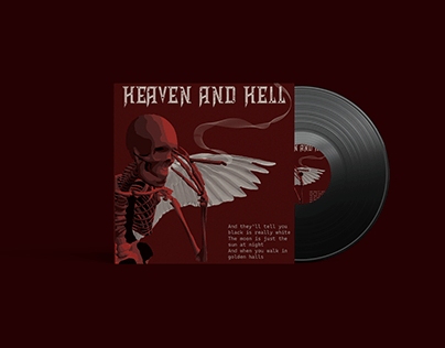 Heaven and Hell- Vinyl Cover