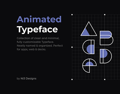 Animated Typeface
