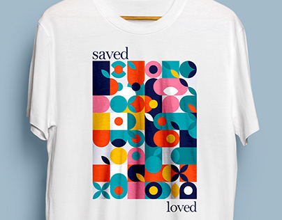 Saved and loved t-shirt design