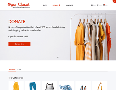 Open Closet - nonprofit organization free clothing