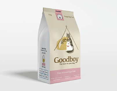 Project thumbnail - A Good Boy Dog Food Package