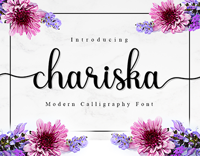 chariska Modern Calligraphy (Free Download)