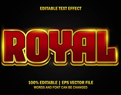 Royal Text Effect