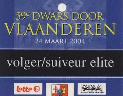 Accreditaties - Dwars door Vlaanderen