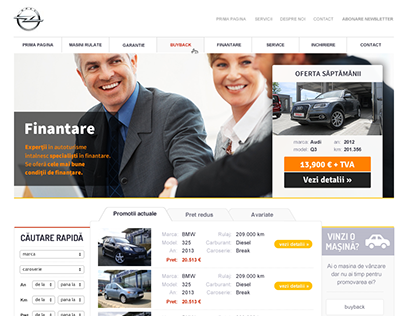 Used Cars - homepage