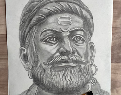 Chatrapati Shivaji Maharaj  Art tools drawing Disney drawings sketches  Marvel art drawings