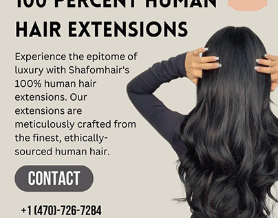 100 Percent Human Hair Extensions