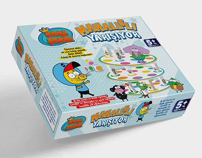 Packaging box and product design for children's toys