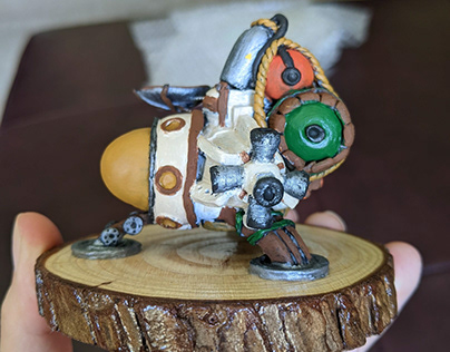 Polymer Clay Sculpture - Outer Wilds Spaceship