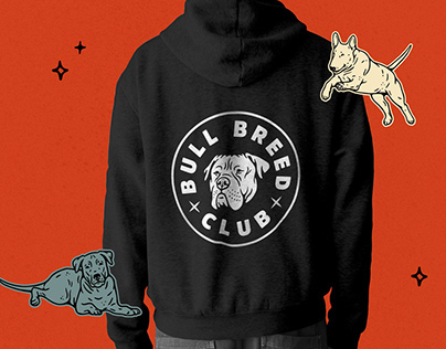 Bull Breed Club branding