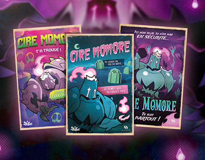 Lance Dur Cire Momore Posters Marketing Campaign