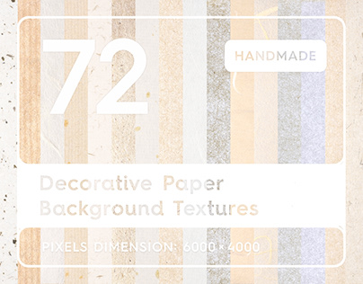 72 Decorative Paper Background Textures. DOWNLOAD