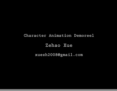 Character Animation Reel 2015