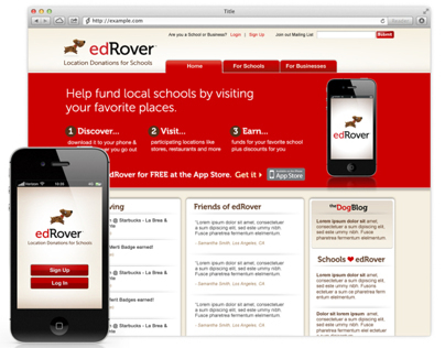 edRover Website and iOS App