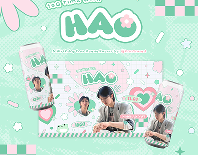 tea time with HAO: Can Sleeve Event Material
