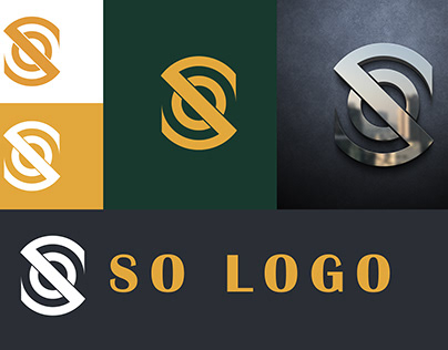 SO Logo Design In Illustrator