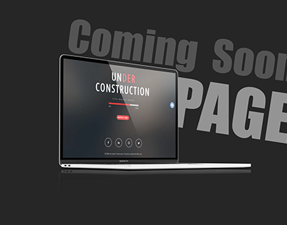 Wix Coming Soon page