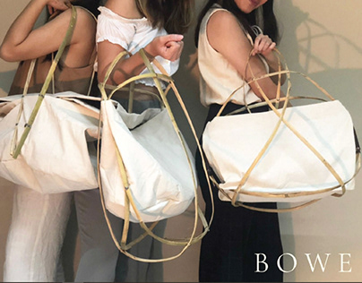 B O W E - Bended bamboo bag design for border community