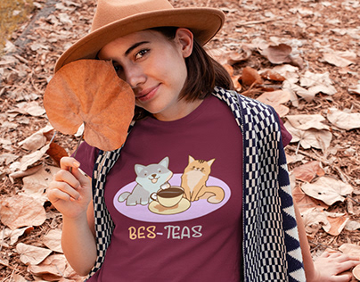 An Unique T-Shirt Design Cat Lovers.