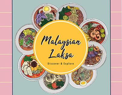 ILLUSTRATION: Malaysian Laksa
