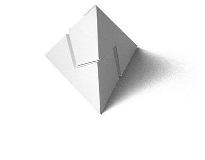 Tetraedro com encaixe