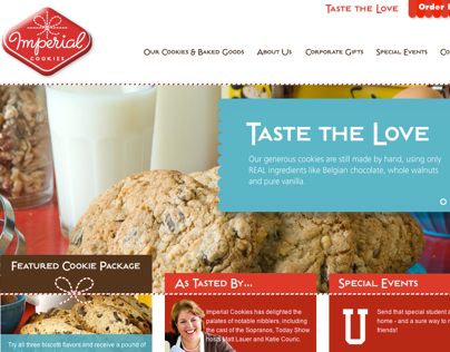 Imperial Cookies Website