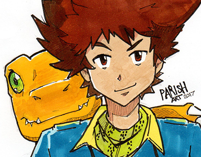 Tai Kamyia Digimon Adventure Tri