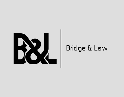 Bridge & Law Logo Concept