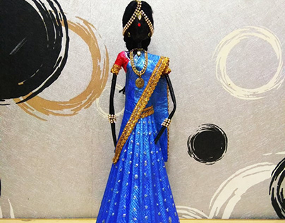 Traditional Saree Dolls - Saree Fashion