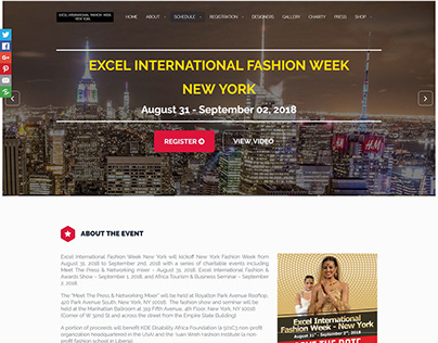 Excel International Fashion Week, New York