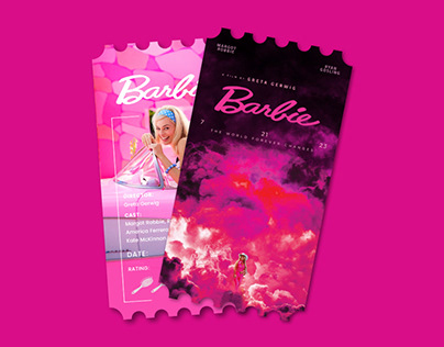 Barbie x Oppenheimer Souvenir Cinema Tickets
