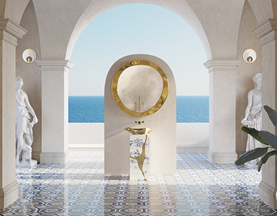 Enchanting Bathroom in Casablanca | An Opulent Oasis