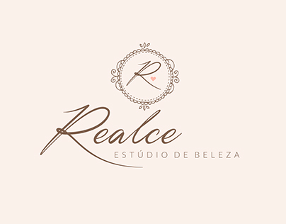 Logotipo: Realce Estúdio de Beleza