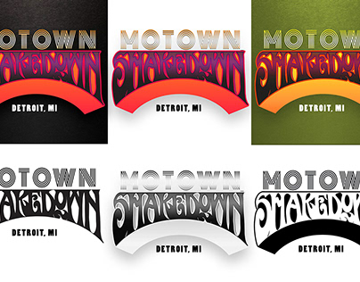 Motown Shakedown Logo and Branding Design